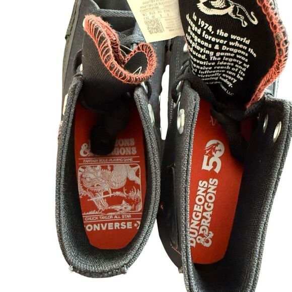 CONVERSE x Dungeons & Dragons NEW Women’s Chuck Taylor Star Shoes A09886C Size 8 - Picture 5 of 9